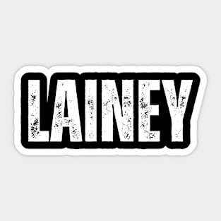 Lainey Name Gift Birthday Holiday Anniversary Sticker